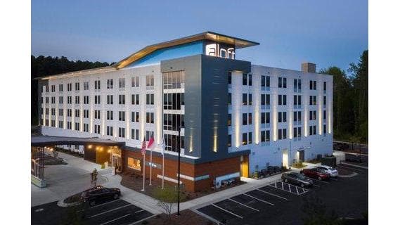 Aloft Raleigh-Durham Airport Brier Creek - Airport shuttle hotel near RDU